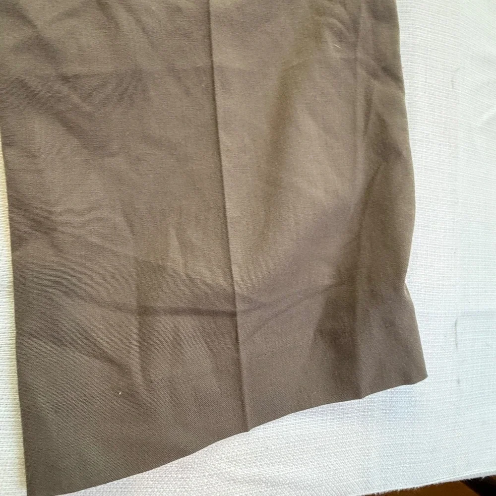 Vintage Gallery Soft Wear Brown Wide Leg Dress Pants High Rise Made in USA 34x34